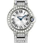 Cartier Ballon Bleu de Cartier Watch – Small White Gold Diamond Case – Diamond Bracelet – WE9003ZA