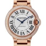 Cartier Ballon Bleu de Cartier Watch – Medium Pink Gold Case – Diamond Bezel – WE9005Z3