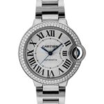 Cartier Ballon Bleu de Cartier Watch – 33 mm White Gold Diamond Case – WE902065