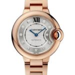 Cartier Ballon Bleu de Cartier Watch – 33 mm Pink Gold Case – Diamond Dial – WE902062