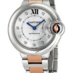 Cartier Ballon Bleu de Cartier Watch – 33 mm Steel Case – Pink Gold And Steel Bracelet – WE902061