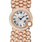 Cartier Ballon Blanc De Cartier Watch – 24.2 mm Pink Gold Case – Mother-Of-Pearl Diamond Dial – WE902057
