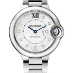 Cartier Ballon Bleu De Cartier Watch – 33 mm Steel Case – Diamond Dial – WE902074