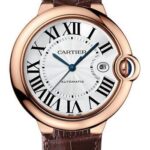 Cartier Ballon Bleu de Cartier Watch – 42.1 mm Pink Gold Case – Brown Alligator Strap – WGBB0017