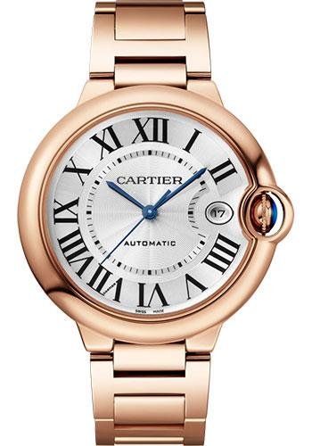 Cartier Ballon Bleu de Cartier Watch – 40 mm Rose Gold Case – Silvered Dial – Interchangeable Bracelet – WGBB0039