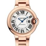 Cartier Ballon Bleu de Cartier Watch – 33 mm Rose Gold Case – Silvered Dial – Interchangeable Bracelet – WGBB0042