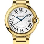 Cartier Ballon Bleu de Cartier Watch – 36 mm Yellow Gold Case – Silver Dial – Interchangeable Bracelet – WGBB0046