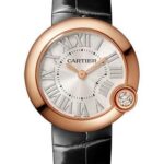 Cartier Ballon Blanc de Cartier Watch – 30 mm Pink Gold Case – Black Alligator Strap – WGBL0003