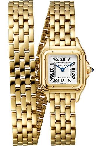 Cartier Panthere de Cartier Double Loop Watch – 22 mm Yellow Gold Case – Yellow Gold Double Loop Bracelet – WGPN0013