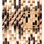 Cartier Panthere de Cartier Cuff Watch – 22 mm x 19 mm Pink Gold And Black Lacquer Case – Pink Gold Dial – Bracelet – WGPN0019