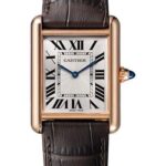 Cartier Tank Louis Cartier Watch – 33.7 mm Pink Gold Case – Brown Alligator Strap – WGTA0011