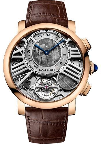 Cartier Rotonde de Cartier Earth and Moon Watch – 47 mm Pink Gold Case – WHRO0013
