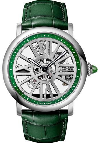 Cartier Rotonde de Cartier Skeleton Watch – 42 mm Titanium Case – WHRO0049