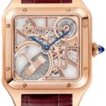 Cartier Santos-Dumont Micro-rotor Skeleton Watch Large Rose Gold – WHSA0030