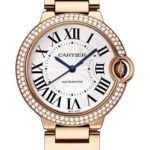 Cartier Ballon Bleu de Cartier Watch – 36 mm Pink Gold Diamond Case – Rose Gold Bracelet – WJBB0005