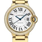 Cartier Ballon Bleu de Cartier Watch – 36 mm Yellow Gold Case – Double Diamond Bezel – WJBB0007