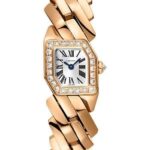 Cartier Maillon de Cartier Watch – 16 x 17 mm Pink Gold Diamond Case – Silver Dial – Bracelet – WJBJ0002