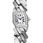 Cartier Maillon de Cartier Watch – 16 x 17 mm White Gold Diamond Case – Silver Dial – Bracelet – WJBJ0003