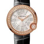 Cartier Ballon Blanc de Cartier Watch – 30 mm Pink Gold Case – Diamond Bezel – Black Alligator Strap – WJBL0005