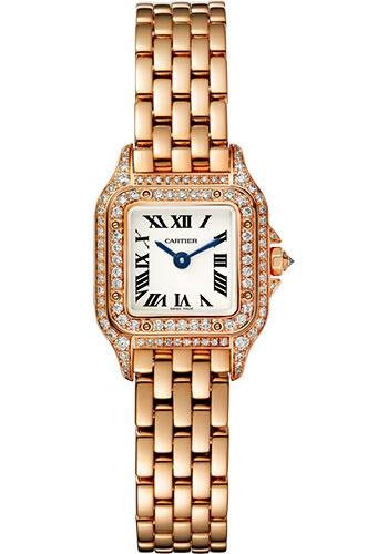 Cartier Panthere de Cartier Watch – 25 mm Pink Gold Diamond Case – WJPN0020