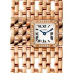 Cartier Panthere de Cartier Cuff Watch – 22 mm Pink Gold Diamond Case – Diamond Bracelet – WJPN0022
