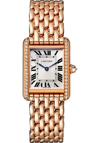 Cartier Tank Louis Cartier Watch – 29.5 mm Pink Gold Diamond Case – WJTA0020