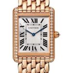 Cartier Tank Louis Cartier Watch – 33.7 mm Pink Gold Diamond Case – WJTA0021