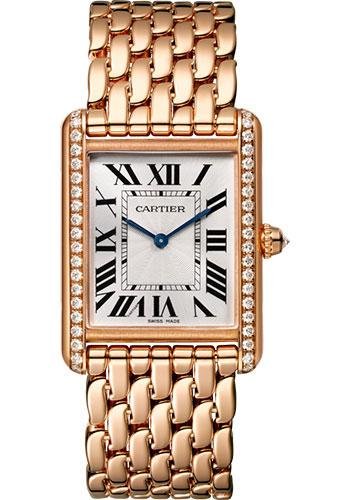 Cartier Tank Louis Cartier Watch – 33.7 mm Pink Gold Diamond Case – WJTA0021