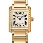 Cartier Tank Francaise Watch – 30 mm Yellow Gold Diamond Case – WJTA0025