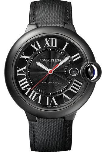 Cartier Ballon Bleu De Cartier Watch – 42.1 mm Steel And Adlc Case – Black Dial – Black Calfskin Strap – WSBB0015