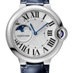 Cartier Ballon Bleu de Cartier Watch – 37 mm Steel Case – Blue Alligator Strap – WSBB0020