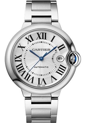 Cartier Ballon Bleu de Cartier Watch – 40 mm Steel Case – Silvered Dial – Interchangeable Bracelet – WSBB0040