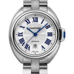 Cartier Cle de Cartier Watch – 31 mm Steel Case – Silver Dial – WSCL0005