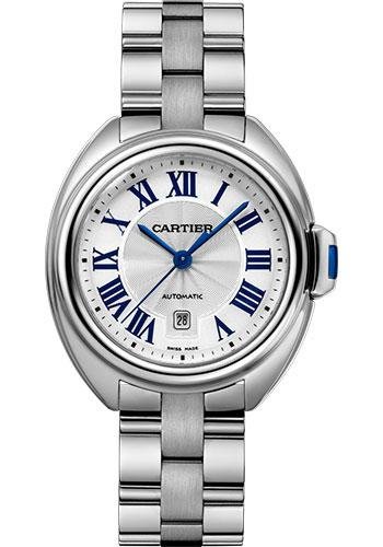 Cartier Cle de Cartier Watch – 31 mm Steel Case – Silver Dial – WSCL0005
