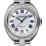Cartier Cle de Cartier Watch – 35 mm Steel Case – Silver Dial – WSCL0006