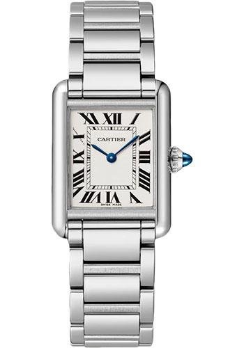 Cartier Tank Must de Cartier Watch – 29.5 mm x 22 mm Steel Case – Silvered Dial – Interchangeable Bracelet – WSTA0051