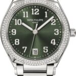 Patek Philippe Twenty~4 Ladies Stainless Steel Olive Green Dial | 7300/1200A-011