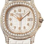 Patek Philippe Aquanaut Ladies Rose Gold White Dial | 5069R-001