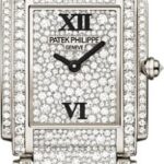Patek Philippe Twenty~4 Ladies White Gold Diamond Pave Dial | 4910/52G-001
