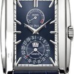Patek Philippe Gondolo White Gold Blue Sunburst Index 8-Days Day-Date | 5200G-001