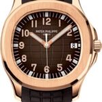 Patek Philippe Aquanaut Date Sweep Seconds Rose Gold Brown Dial | 5167R-001