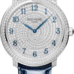 Patek Philippe Calatrava Diamond Ribbon Joaillerie White Gold Diamond Dial | 4978/400G-001