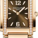 Patek Philippe Twenty~4 Ladies Rose Gold Brown Dial | 4910/1201R-001