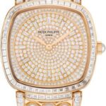 Patek Philippe Gondolo Ladies Diamond Pave Rose Gold Diamond Set Dial | 7042/100R-001