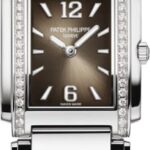 Patek Philippe Twenty~4 Ladies Stainless Steel Grey Sunburst Dial | 4910/1200A-010