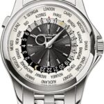 Patek Philippe Complications World Time White Gold Silver Dial | 5130/1G-011