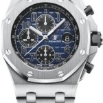 Audemars Piguet Royal Oak Offshore 42mm Selfwinding Chronograph Platinum Blue – 26470PT.OO.1000PT.02