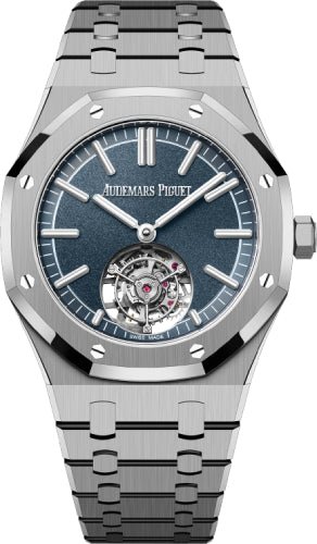 Audemars Piguet Royal Oak Flying Tourbillion 41mm “50th Anniversary” Titanium Blue Dial | 26730TI.OO.1320TI.01