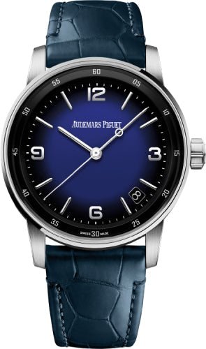 Audemars Piguet Code 11.59 Selfwinding “Bolshoi” White Gold Smoked 41mm Blue Dial | 15210BC.OO.A321CR.99