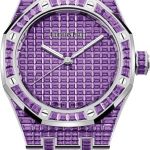 Audemars Piguet Royal Oak Selfwinding Amethyst “50th Anniversary” 37mm White Gold Purple Dial | 15554BC.AY.1274BC.01